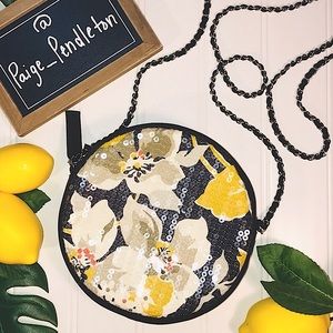 NEW Vera Bradley - Round Sequined Crossbody